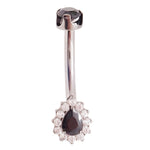 14g Titanium Radiant Belly Ring