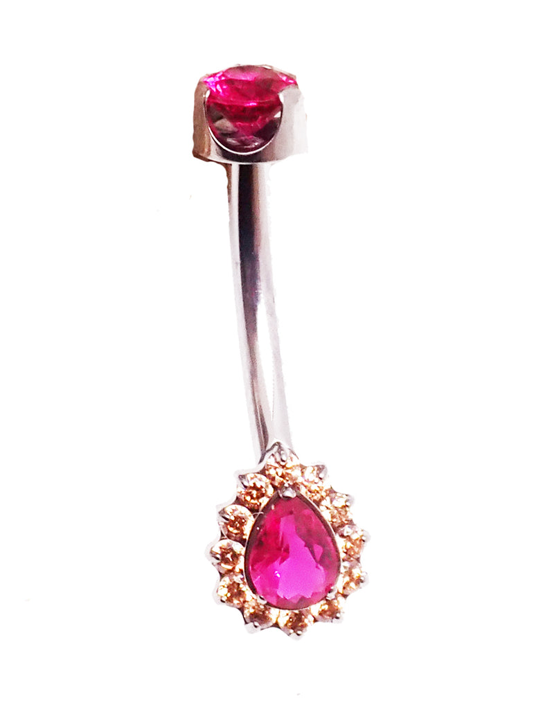 14g Titanium Radiant Belly Ring