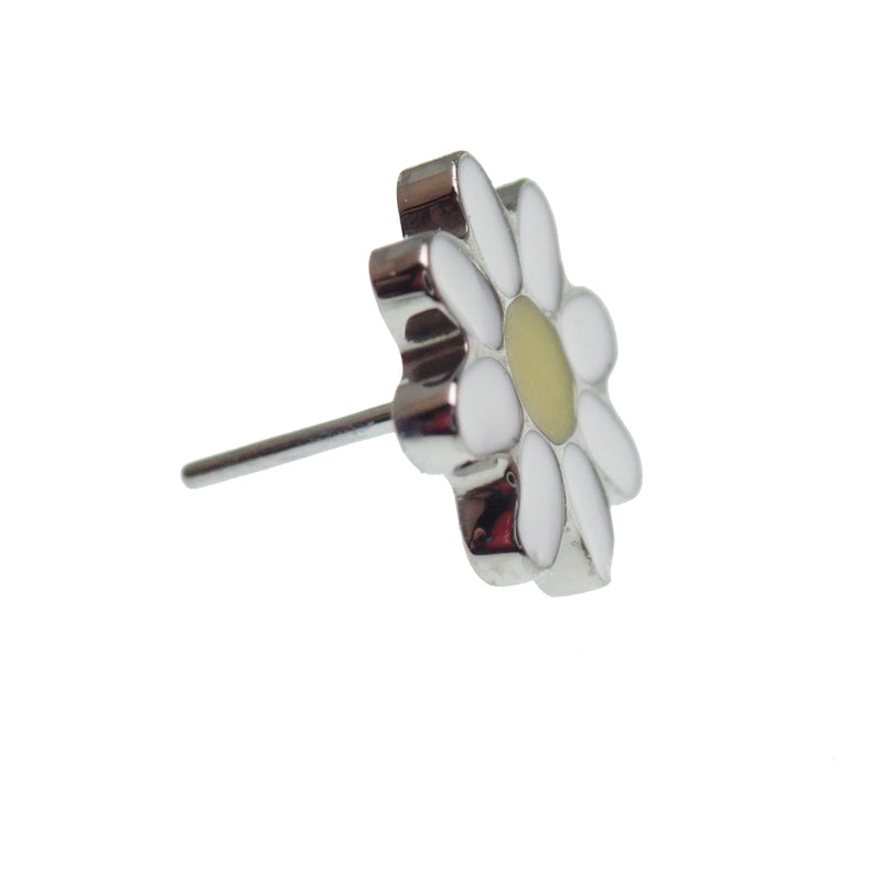 Daisy Fit Titanium Flatback Piercing 20g, 18g, 16g, 14g