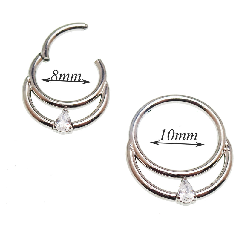 16g Double clicker design 8mm/10mm