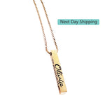 Personalized Engraved Jewelry Necklace pendant