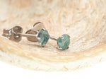 Moss Agate Titanium Earrings pair 20g